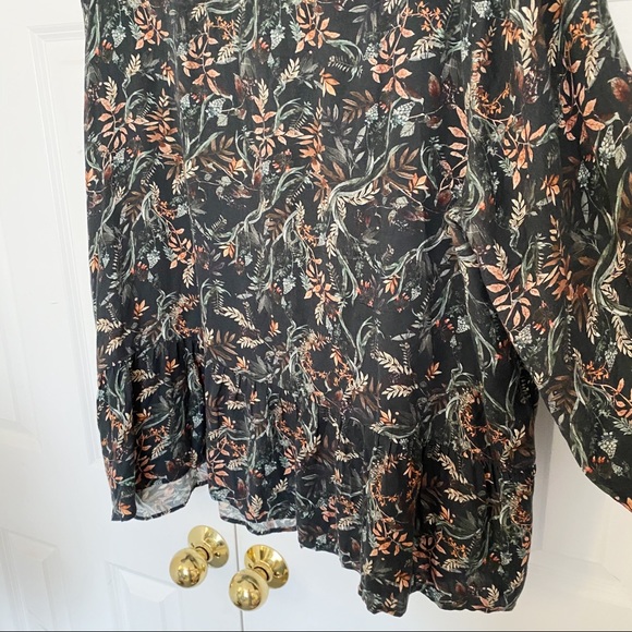 El Corte Ingles Floral Print Viscose Blouse - Picture 7 of 9
